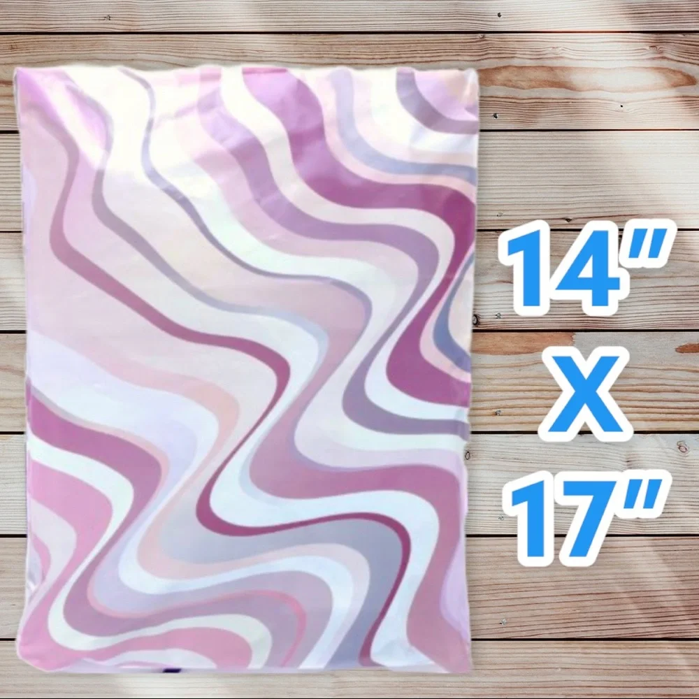 25 14X17 Poly Mailers Abstract Swirl Shipping Envelopes PRICE IS FIRM - Picture 4 of 7